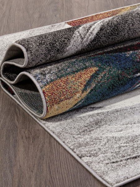 Ковер LONDON D819 gray-red