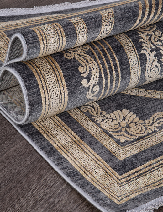 Ковер MILANO 21071B D.GREY / L.YELLOW