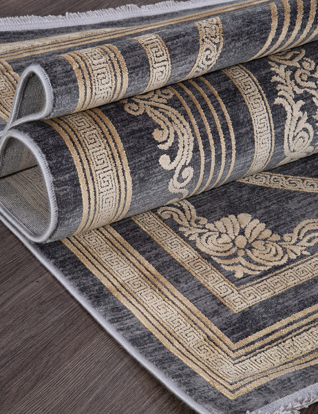 Ковер MILANO 21071B D.GREY / L.YELLOW