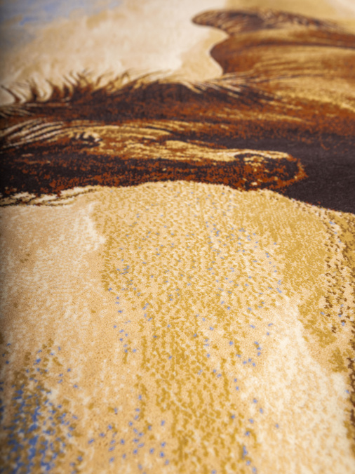 Ковер Hunnu  сувенирный 6S1137 122 скакун