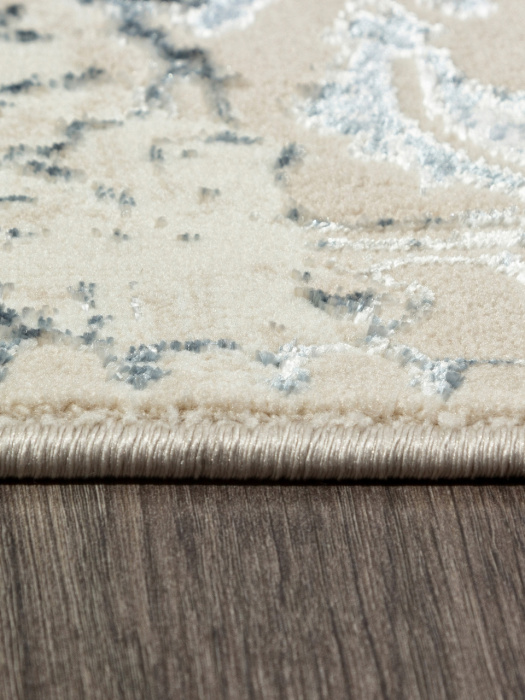 Ковер MIKONOS F584AH CREAM / D.BLUE