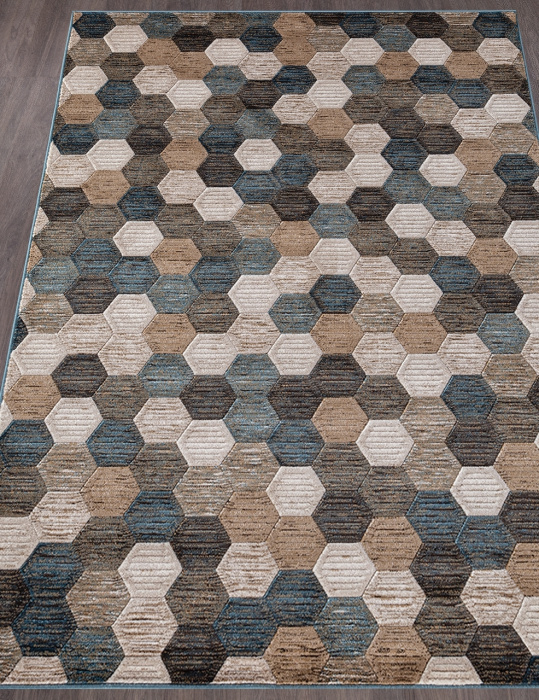 Ковер MATRIX D579 BEIGE-BLUE