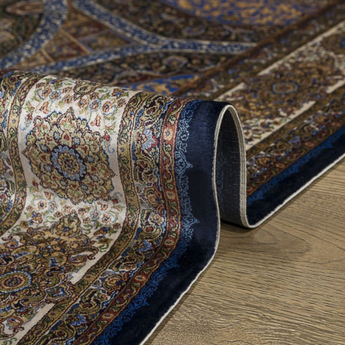 Ковер Qum 2015C NAVY / CREAM