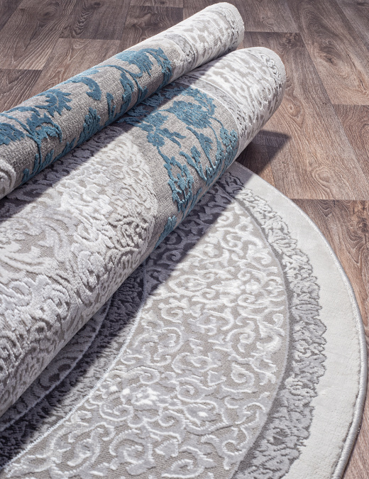 Ковер QUANTUM 03014G GREY / GREY