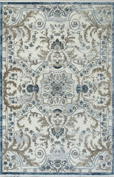Ковер SAHARA 00765A D.BLUE FDY / CREAM HB