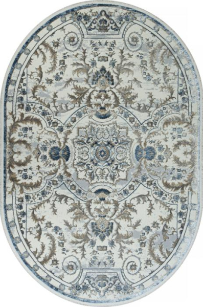 Ковер SAHARA 00765A D.BLUE FDY / CREAM HB