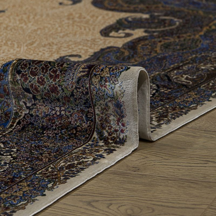 Ковер Qum 2018J YELLOW / BLUE