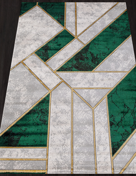 Ковер OMEGA 04423Y GREEN / GREEN