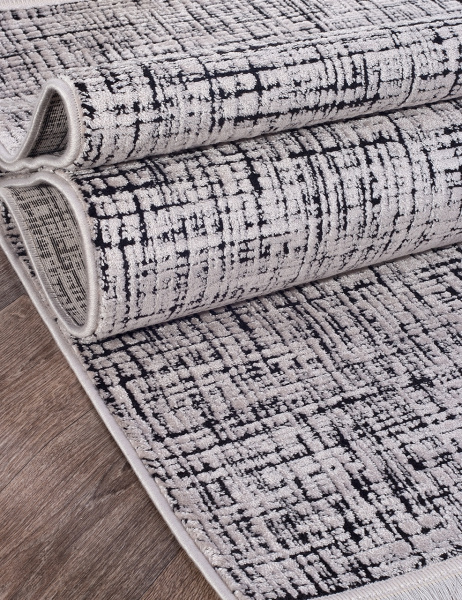 Ковер RAMIYA 18714A D.BEIGE / BLACK