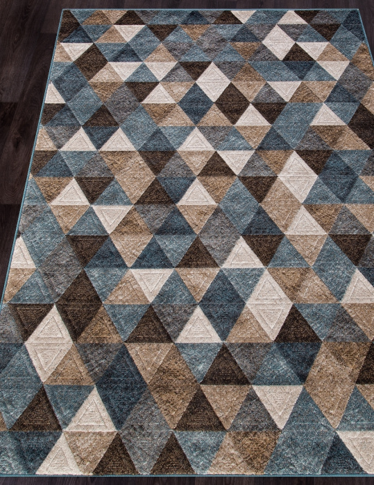 Ковер MATRIX D578 BEIGE-BLUE