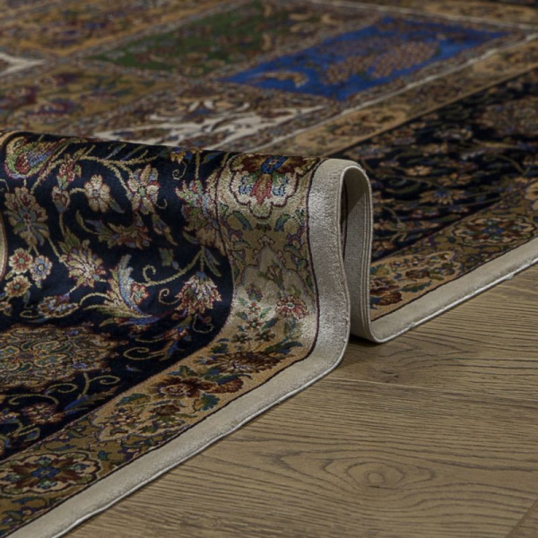 Ковер Qum 2017N CREAM / NAVY