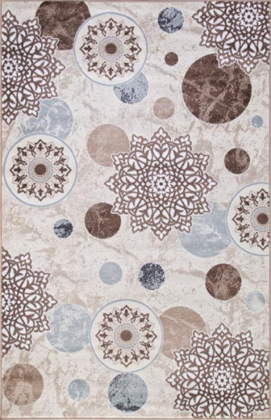 Ковер VALENCIA DELUXE d309 CREAM-BROWN