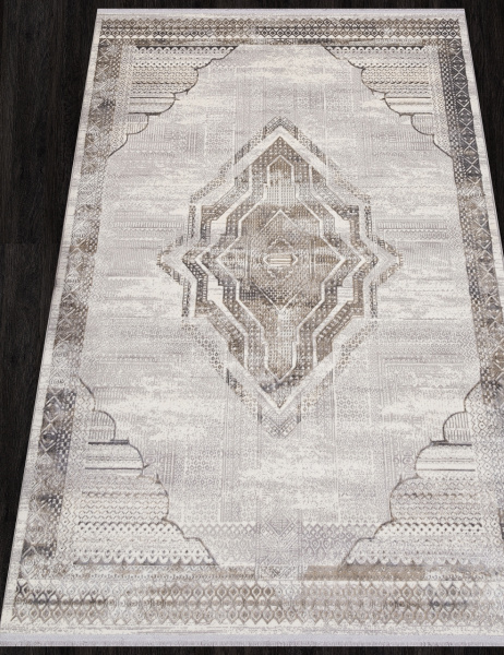 Ковер ASADU 07541A CREAM HB / GREY FDY