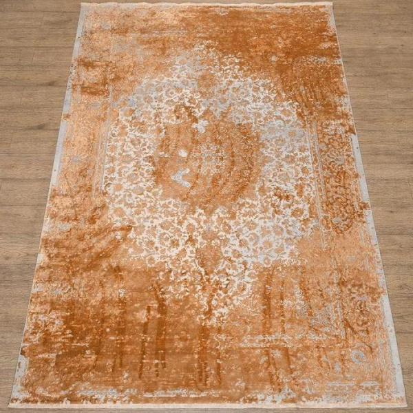 Ковер Art Deco 3023A L_GRAY / COPPER_2