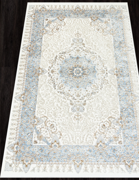 Ковер SAHARA 06066A L.BLUE FDY / CREAM HB