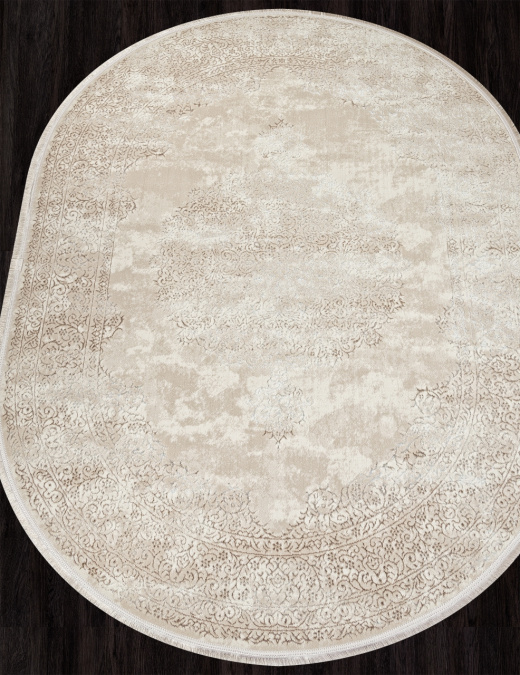 Ковер MIKONOS F569AC CREAM / KAHVE