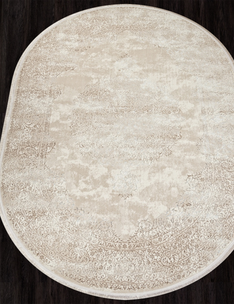 Ковер MIKONOS F569AC CREAM / KAHVE