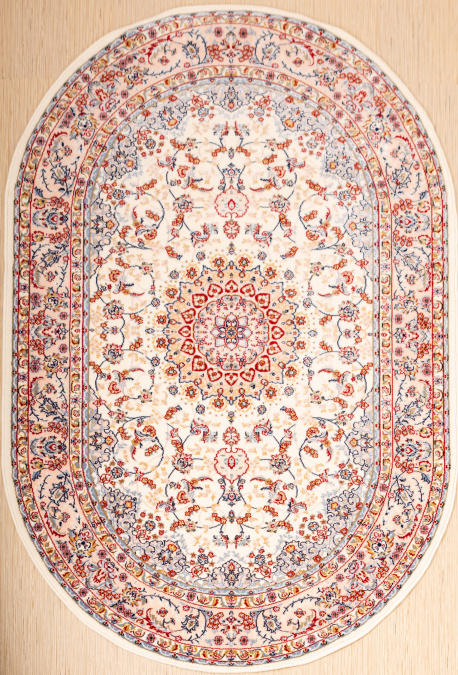 Ковер Hunnu Wool+Viscose Овал 6C1101 001