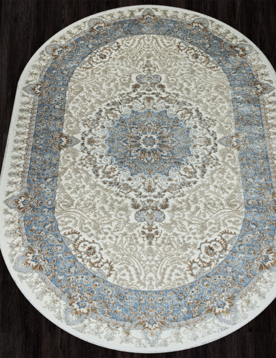Ковер SAHARA 06066A L.BLUE FDY / CREAM HB
