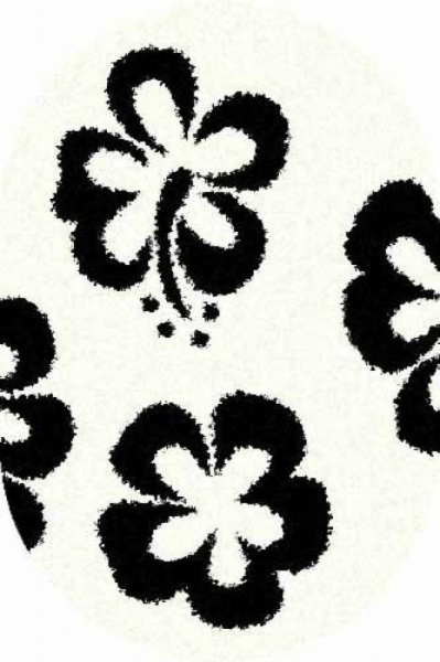 Ковер SHAGGY ULTRA s605 BONE-BLACK