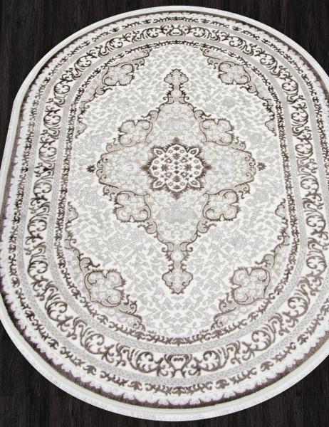 Ковер ALFANI Q011A BROWN FDY/CREAM SHRINK