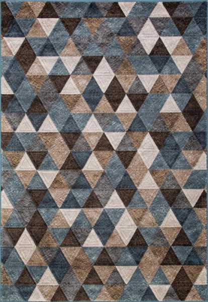 Ковер MATRIX D578 BEIGE-BLUE