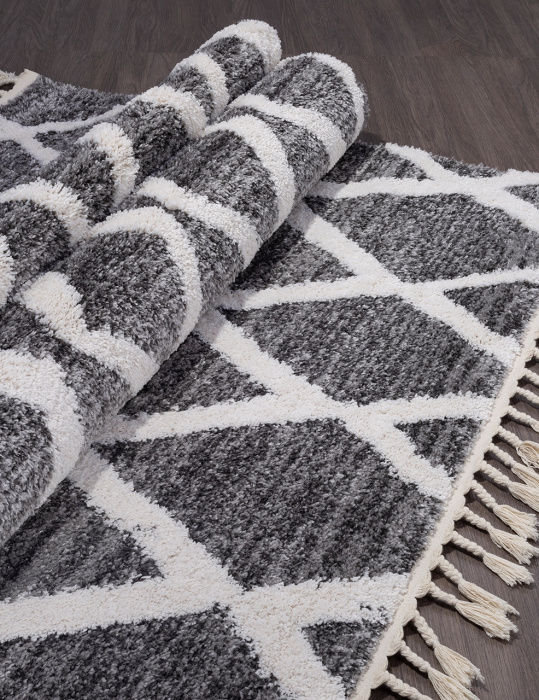 Ковер UVITA O0472 095 GREY