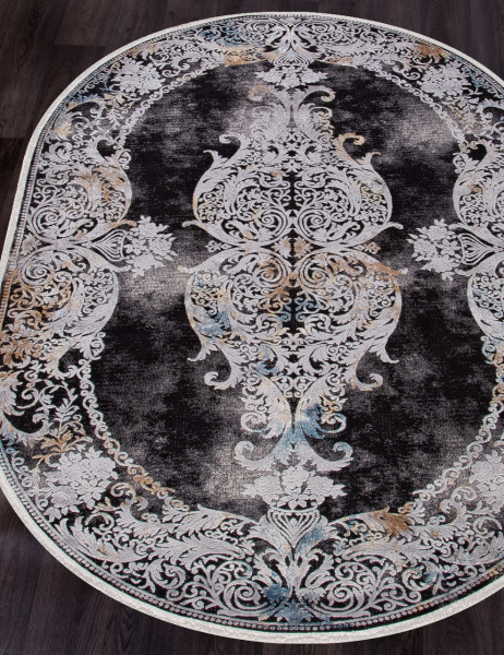 Ковер ERVA 18131 GRAY / BLACK