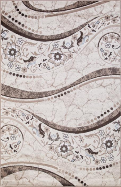 Ковер VALENCIA DELUXE d312 CREAM-BROWN