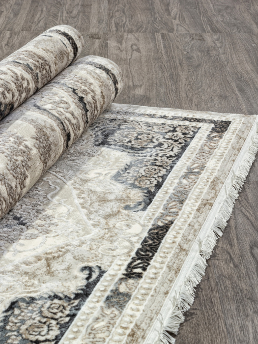 Ковер POMPEI N2044A L.BEIGE / D.GREY