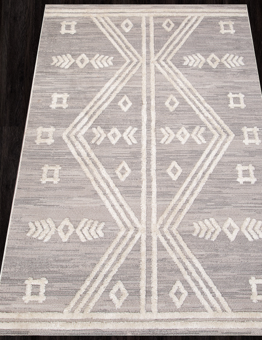 Ковер SOHO 24029A GREY / L.GREY