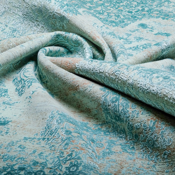 Ковер Art Deco 3041B CREAM / JADE_TURQUOISE