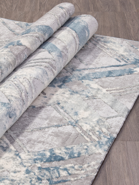 Ковер Valentino V134A D.GREY SHRINK / L.BLUE HEATSET