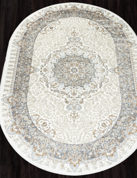 Ковер SAHARA 06066A GREY FDY / CREAM HB