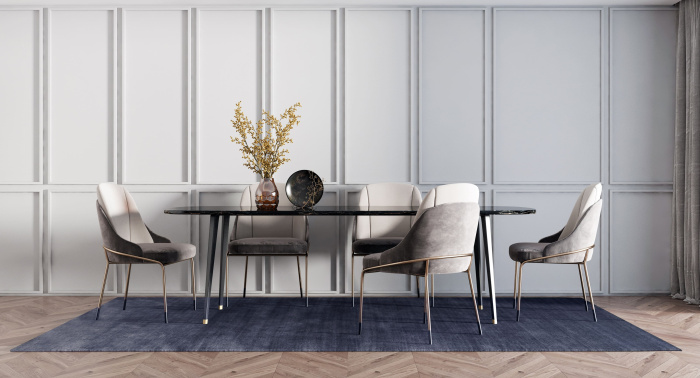 Ковер Plain Steel Grey