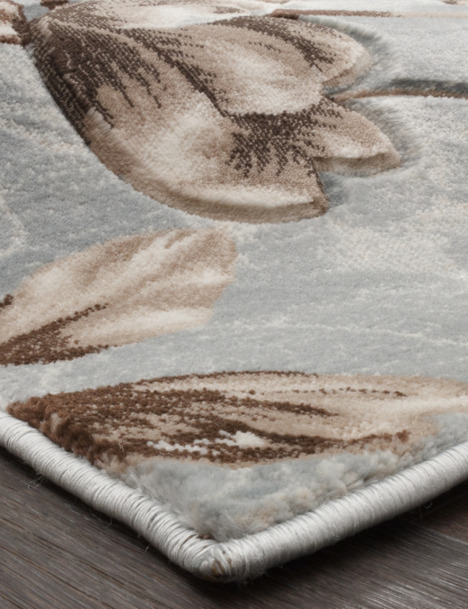 Ковер MEGA CARVING 1059 L.BLUE-BROWN