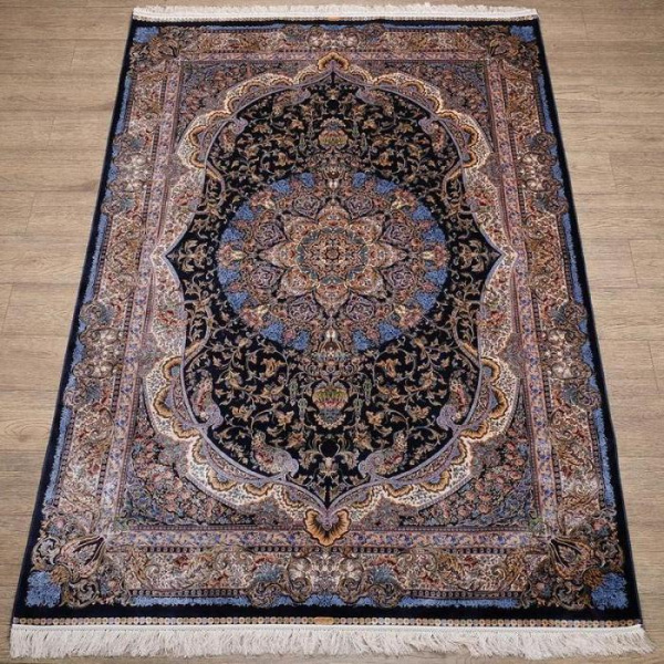 Ковер Qum 2004C NAVY / CREAM