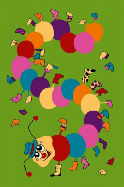 Ковер Funky Top Iwo green