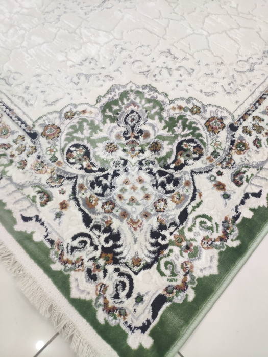 Ковер Amira 4922A D.Blue-L.Grey (зелёный)