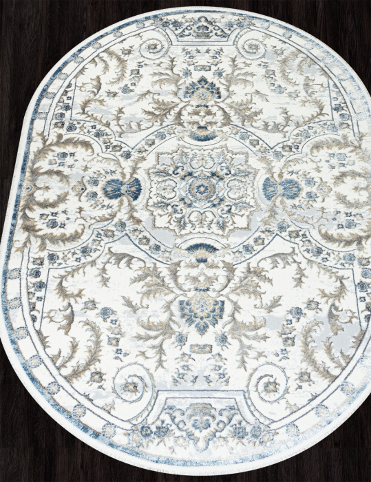 Ковер SAHARA 00765A D.BLUE FDY / CREAM HB