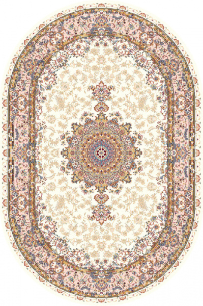 Ковер Hunnu Wool+Viscose Овал 6C1113 001