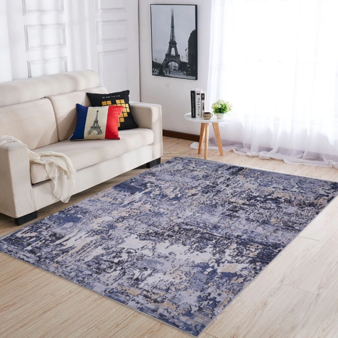 Ковер Spring A2504A/SP2 L.Blue/L.Grey