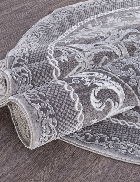 Ковер QUANTUM 03006G GREY / GREY