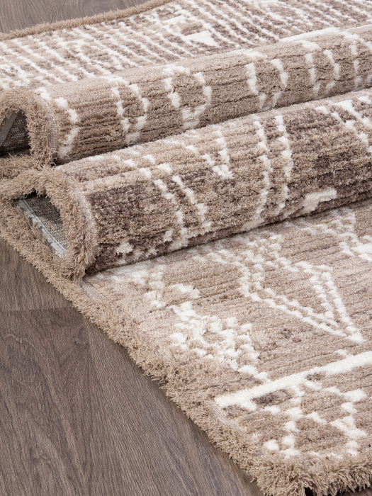 Ковер JOLI A932AC L.BEIGE / P.WHITE