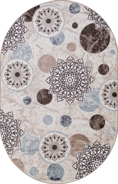 Ковер VALENCIA DELUXE d309 CREAM-BROWN