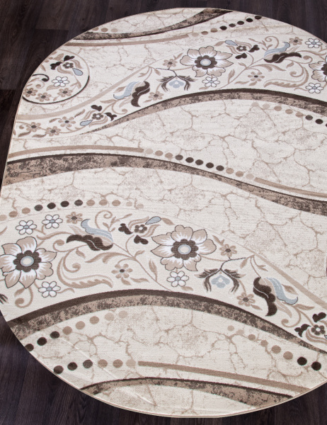 Ковер VALENCIA DELUXE d312 CREAM-BROWN