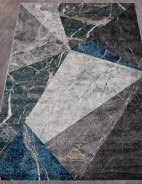 Ковер LONDON D829 GRAY-BLUE