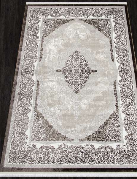 Ковер ALFANI Q009A BROWN FDY/CREAM SHRINK