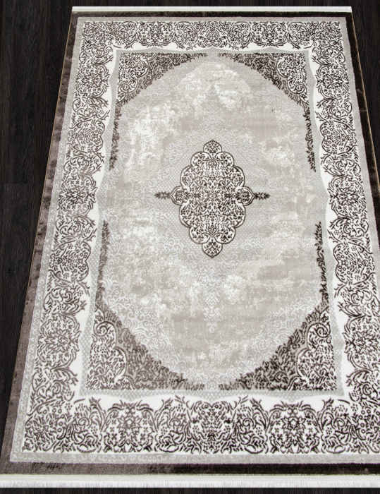 Ковер ALFANI Q009A BROWN FDY/CREAM SHRINK