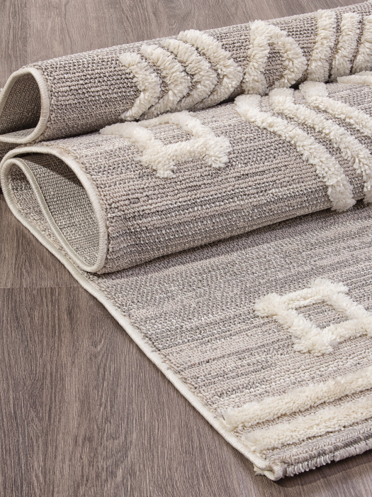 Ковер SOHO 24029A GREY / L.GREY